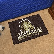 Southwest Minnesota State Mustangs Starter Mat Accent Rug - 19in. x 30in., 14078