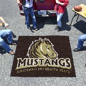 Southwest Minnesota State Mustangs Tailgater Rug - 5ft. x 6ft., 14081