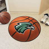 Northeastern State Riverhawks Basketball Rug - 27in. Diameter, 14109
