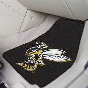 Montana State Billings Yellow Jackets Front Carpet Car Mat Set - 2 Pieces, 14153