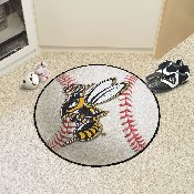 Montana State Billings Yellow Jackets Baseball Rug - 27in. Diameter, 14154