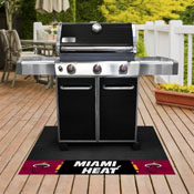 Miami Heat Vinyl Grill Mat - 26in. x 42in., 14210