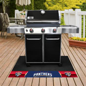 Florida Panthers Vinyl Grill Mat - 26in. x 42in., 14236