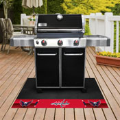 Washington Capitals Vinyl Grill Mat - 26in. x 42in., 14253