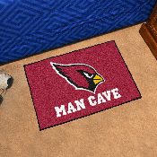 Arizona Cardinals Man Cave Starter Mat Accent Rug - 19in. x 30in. - Cardinal Head Primary Logo, 14261
