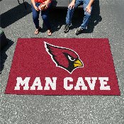 Arizona Cardinals Man Cave Ulti-Mat Rug - 5ft. x 8ft. - Cardinal Head Primary Logo, 14262