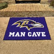 NFL - Baltimore Ravens Man Cave All-Star Mat 33.75