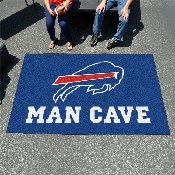 Buffalo Bills Man Cave Ulti-Mat Rug - 5ft. x 8ft. - Buffalo Primary Logo, 14274