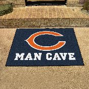 Chicago Bears Man Cave All-Star Rug - 34 in. x 42.5 in., 14280
