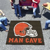 NFL - Cleveland Browns Man Cave Tailgater Rug 5'x6', 14291