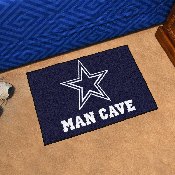 Dallas Cowboys Man Cave Starter Mat Accent Rug - 19in. x 30in. - Star Primary Logo, 14293