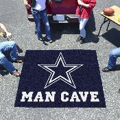 Dallas Cowboys Man Cave Tailgater Rug - 5ft. x 6ft. - Star Primary Logo, 14295