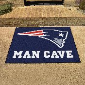 New England Patriots Man Cave All-Star Rug - 34 in. x 42.5 in., 14332