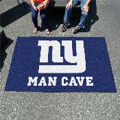 New York Giants Man Cave Ulti-Mat Rug - 5ft. x 8ft. - NY Primary Logo, 14342