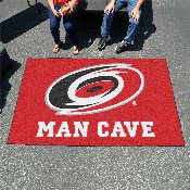 Carolina Hurricanes Man Cave Ulti-Mat Rug - 5ft. x 8ft., 14407