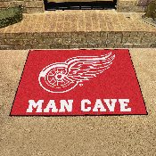 Detroit Red Wings Man Cave All-Star Rug - 34 in. x 42.5 in., 14425