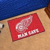 Detroit Red Wings Man Cave Starter Mat Accent Rug - 19in. x 30in., 14426