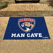 Florida Panthers Man Cave All-Star Rug - 34 in. x 42.5 in., 14433