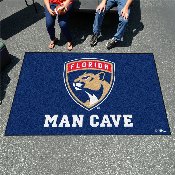 Florida Panthers Man Cave Ulti-Mat Rug - 5ft. x 8ft., 14435