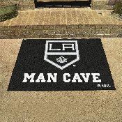 Los Angeles Kings Man Cave All-Star Rug - 34 in. x 42.5 in., 14437