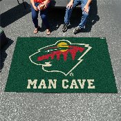 Minnesota Wild Man Cave Ulti-Mat Rug - 5ft. x 8ft., 14443