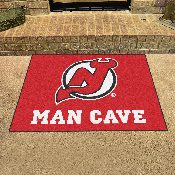 New Jersey Devils Man Cave All-Star Rug - 34 in. x 42.5 in., 14453