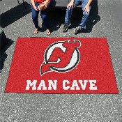 New Jersey Devils Man Cave Ulti-Mat Rug - 5ft. x 8ft., 14455
