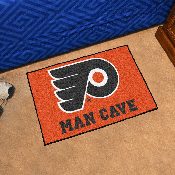 Philadelphia Flyers Man Cave Starter Mat Accent Rug - 19in. x 30in., 14470