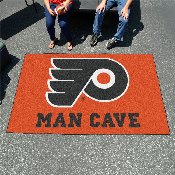 Philadelphia Flyers Man Cave Ulti-Mat Rug - 5ft. x 8ft., 14471