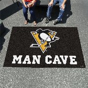 Pittsburgh Penguins Man Cave Ulti-Mat Rug - 5ft. x 8ft., 14479