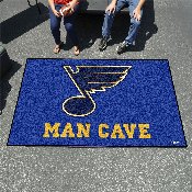 St. Louis Blues Man Cave Ulti-Mat Rug - 5ft. x 8ft., 14487