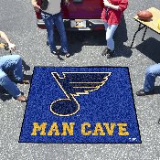 St. Louis Blues Man Cave Tailgater Rug - 5ft. x 6ft., 14488