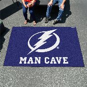 Tampa Bay Lightning Man Cave Ulti-Mat Rug - 5ft. x 8ft., 14491