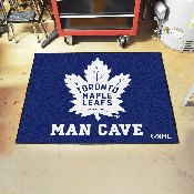 Toronto Maple Leafs Man Cave All-Star Rug - 34 in. x 42.5 in., 14493