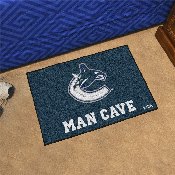 Vancouver Canucks Man Cave Starter Mat Accent Rug - 19in. x 30in., 14498