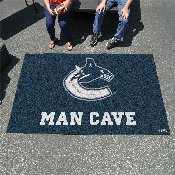 Vancouver Canucks Man Cave Ulti-Mat Rug - 5ft. x 8ft., 14499
