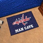 Washington Capitals Man Cave Starter Mat Accent Rug - 19in. x 30in., 14502