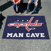 Washington Capitals Man Cave Ulti-Mat Rug - 5ft. x 8ft., 14503