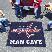 Washington Capitals Man Cave Tailgater Rug - 5ft. x 6ft., 14504