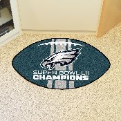 Philadelphia Eagles Super Bowl LII Champions Football Mat 22