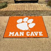 Clemson Tigers Man Cave All-Star Rug - 34 in. x 42.5 in., 14537