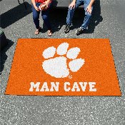 Clemson Tigers Man Cave Ulti-Mat Rug - 5ft. x 8ft., 14539