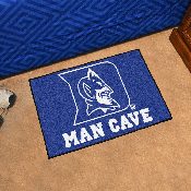 Duke Blue Devils Man Cave Starter Mat Accent Rug - 19in. x 30in., Devil Logo, 14540