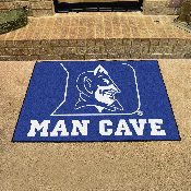 Duke Blue Devils Man Cave All-Star Rug - 34 in. x 42.5 in., Devil Logo, 14541