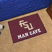 Florida State Seminoles Man Cave Starter Mat Accent Rug - 19in. x 30in., 14544