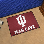 Indiana Hooisers Man Cave Starter Mat Accent Rug - 19in. x 30in., 14552