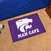 Kansas State Wildcats Man Cave Starter Mat Accent Rug - 19in. x 30in., 14560