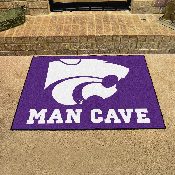 Kansas State Wildcats Man Cave All-Star Rug - 34 in. x 42.5 in., 14561