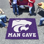 Kansas State Wildcats Man Cave Tailgater Rug - 5ft. x 6ft., 14562