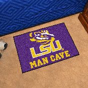 LSU Tigers Man Cave Starter Mat Accent Rug - 19in. x 30in., 14564